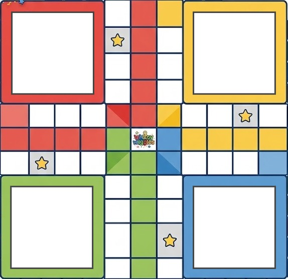 Whizzy Wiggles Ludo Board